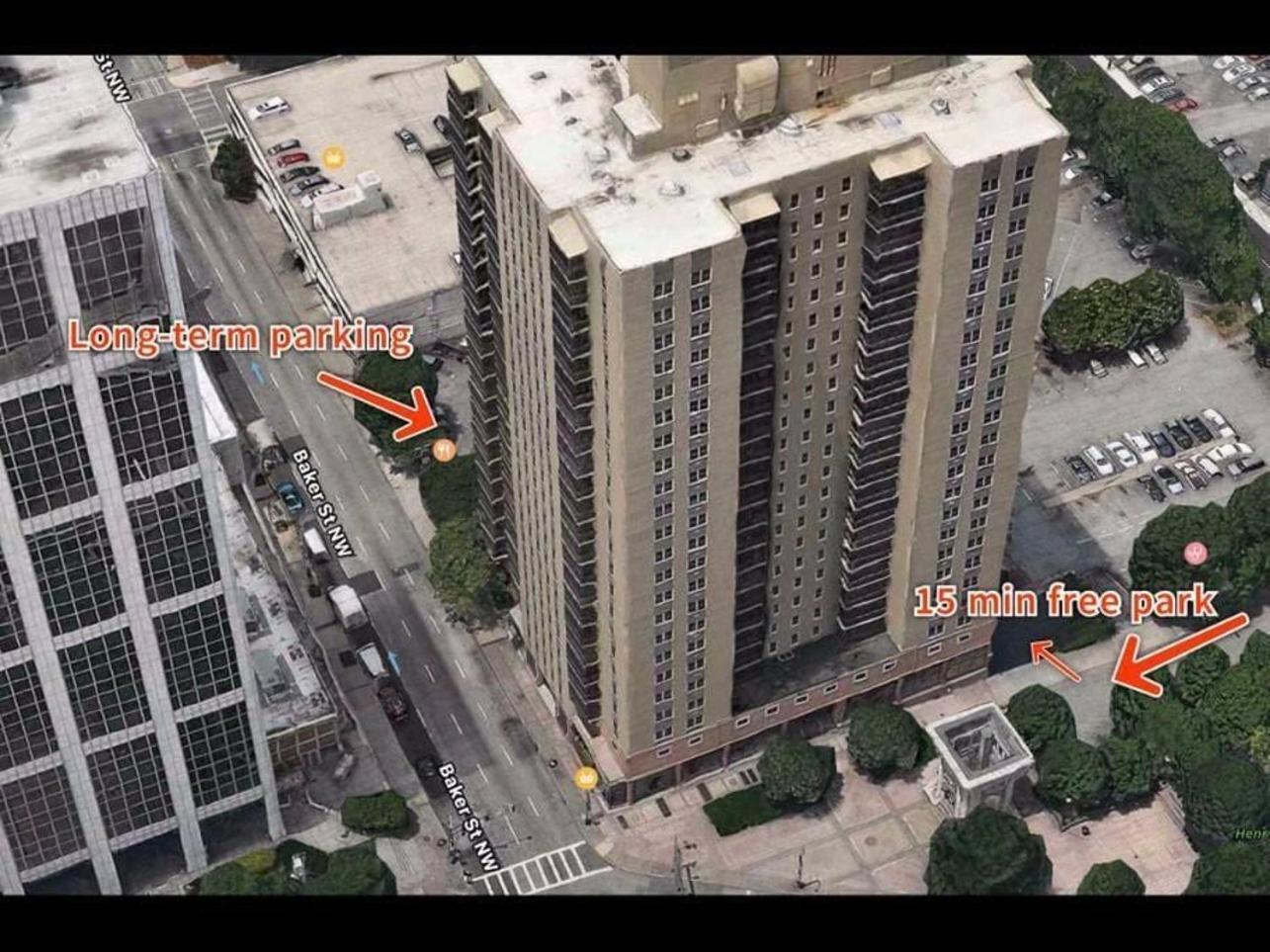 Stayatl High Rise Condo Downtown Atl With Views Atlanta Exteriör bild